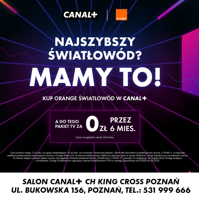 promocja canal +