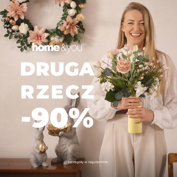 druga rzecz -90% promocja home&you