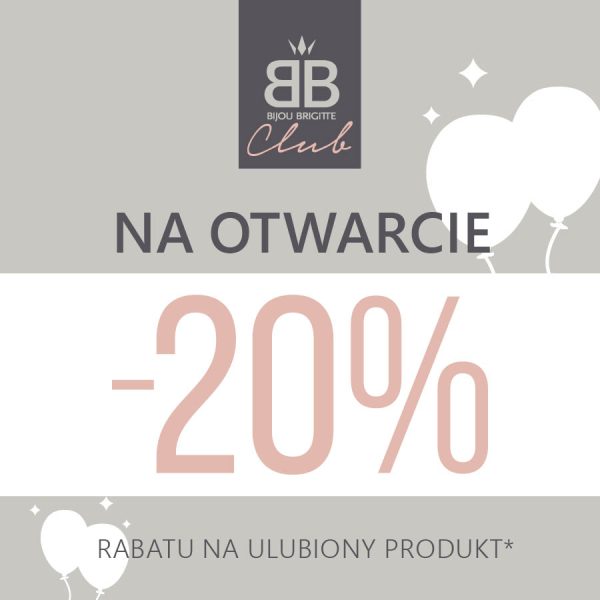 bijou brigitte -20% na otwarcie