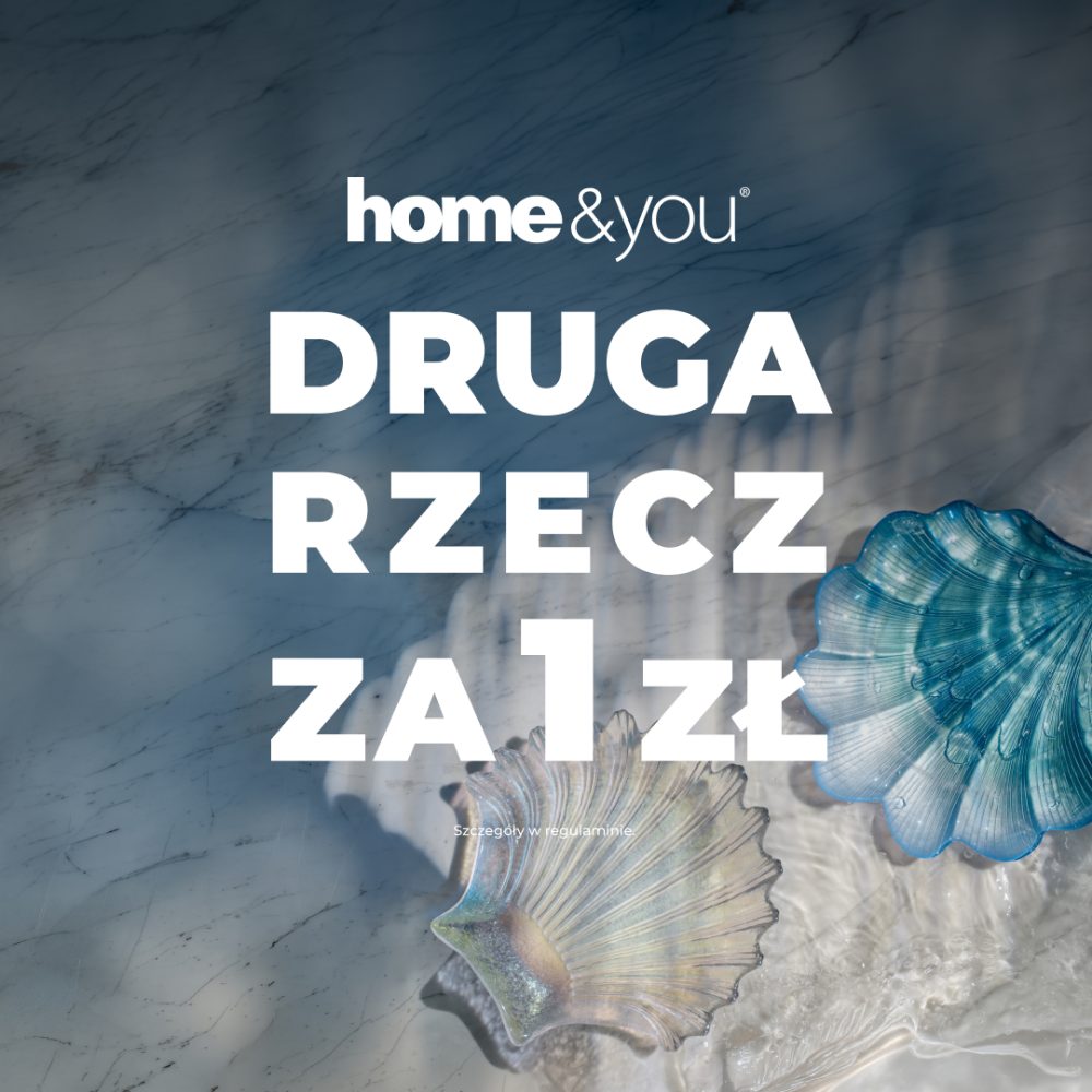 home&you promocja druga rzecz za 1zł