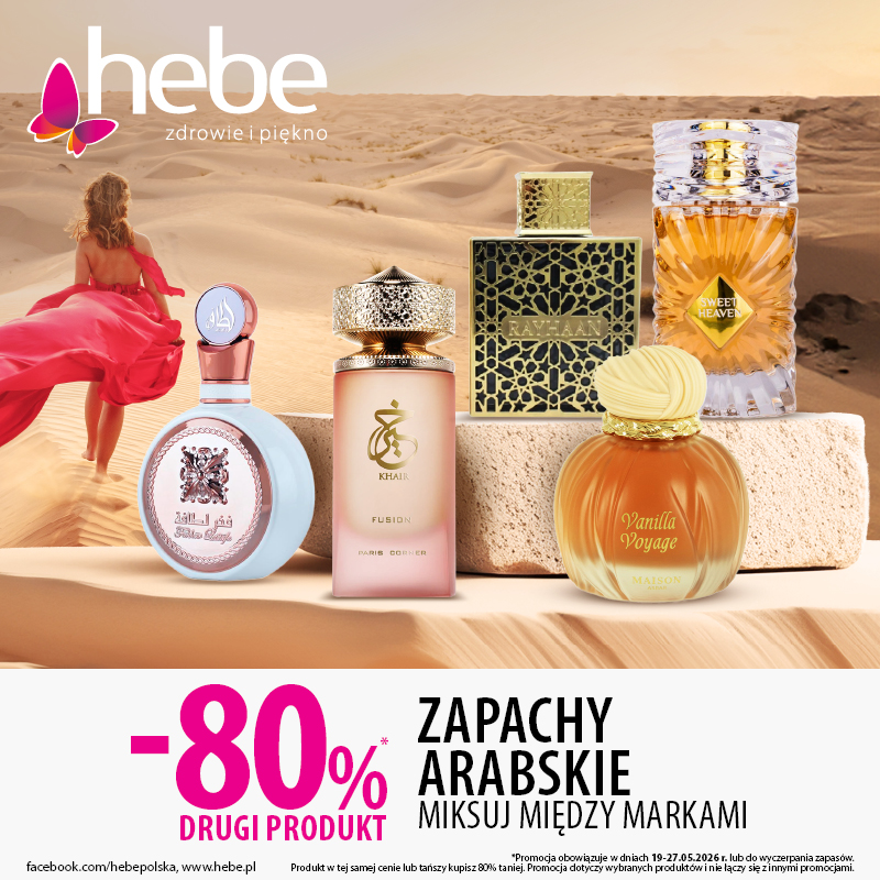 zapachy arabskie promocja hebe