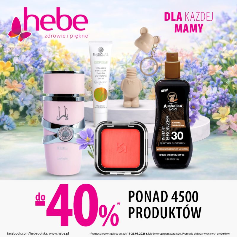 hebe dzień mamy promocja