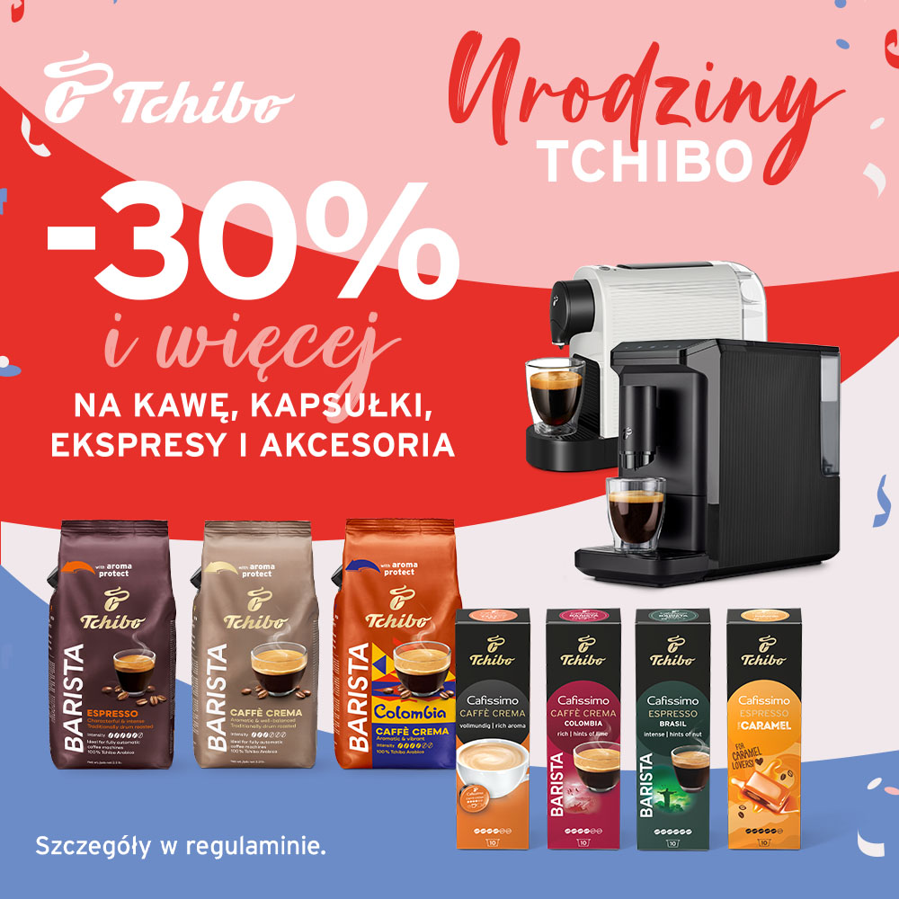 urodziny tchibo promocja