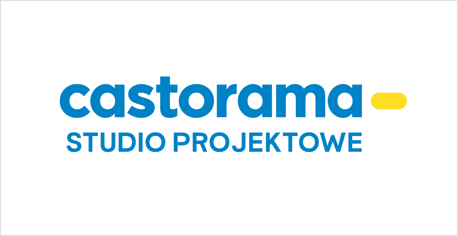 logo STUDIO PROJEKTOWE CASTORAMA_NIEBIESKIE